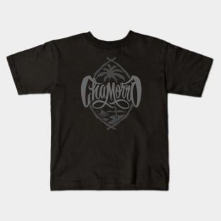Chamorro Guamanian Pride | Guam Seal Guam Flag Kids T-Shirt